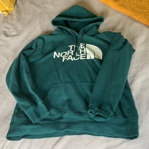 Green hoodie